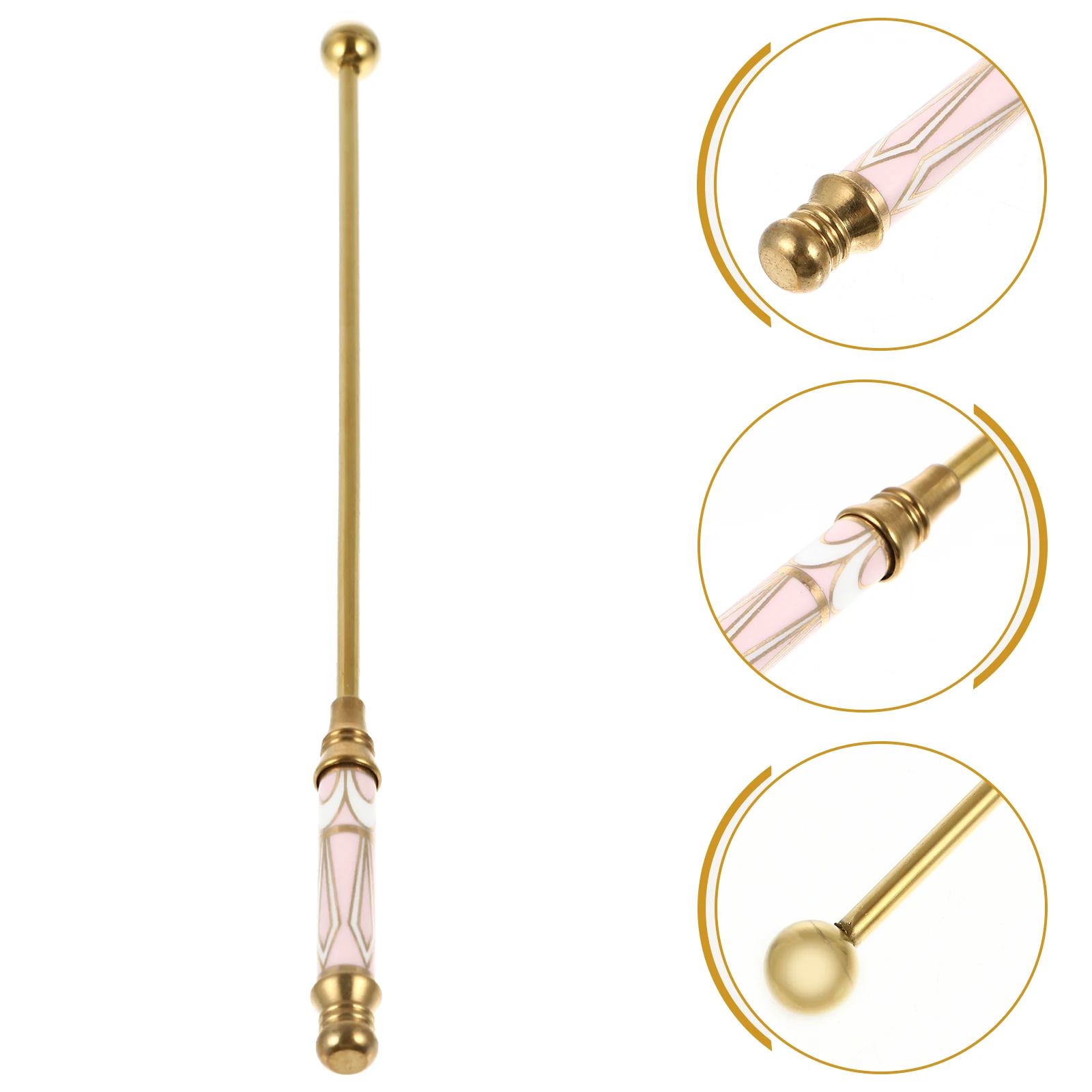 

Reusable Stainless Steel Stirring Sticks Easy Clean Lemonade Ice Coffee Mixers for Home Bar Party Use Cocktail Stirrers