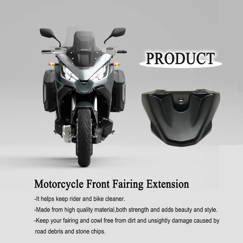 Motorcycle NT1100 Front Beak Fairing Extension Wheel Extender Cover For HONDA NT 1100 A DA DCT 2021 2022 2023 Accessories