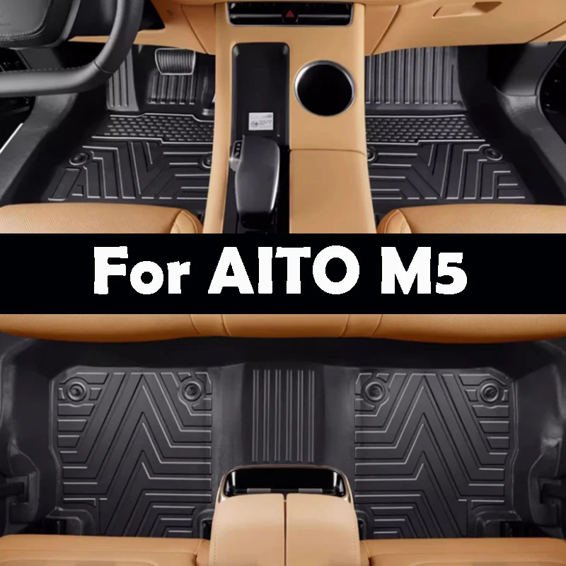 

For AITO M5 2023 2024 2025 TPE Foot Pad Package Threshold Interior Protective Accessories
