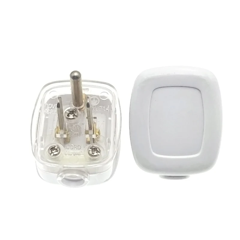 US NEMA 5-15P 3 Pin Grounded Rewirable Male Plug, Detachable Assembly Electrical Power Wiring Plug
