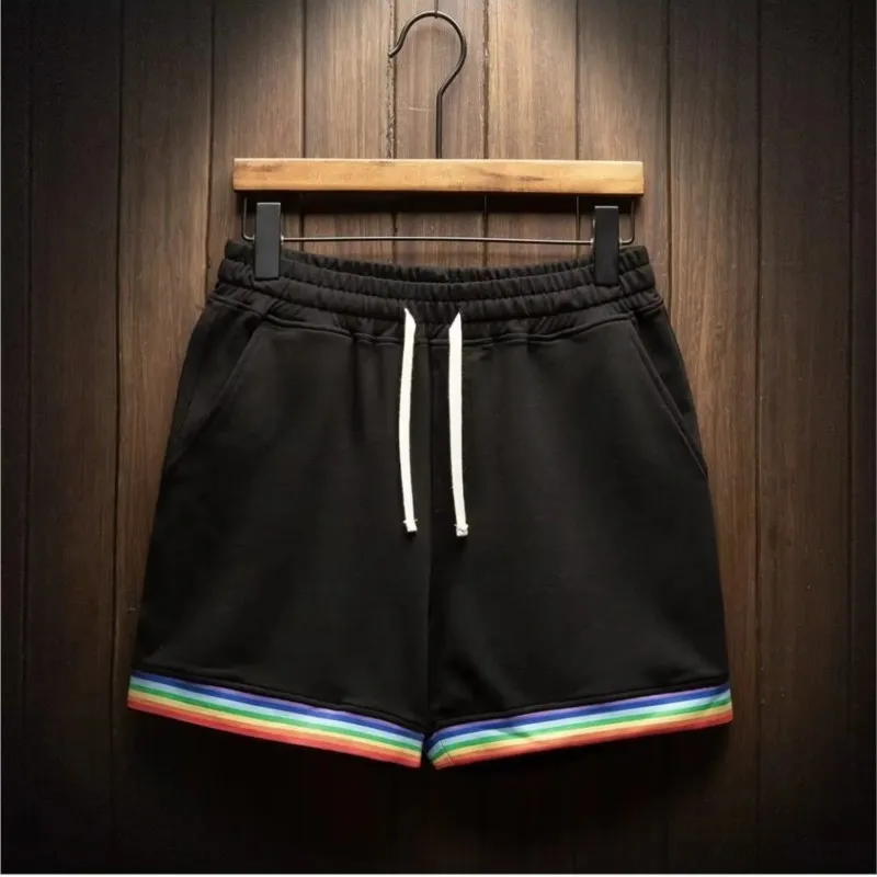 القطن الرجال شخصية السراويل الرياضية الصالة الرياضية الرجال اللياقة البدنية التدريب سراويل للجري الصيف في الهواء الطلق الرجال الرباط سراويل تقليدية #6