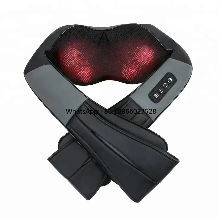 Leading 2024 Hot Sale 8d Charging Deep Tissue Smart Wireless Massage Shawl Household Shoulder Neck Massager