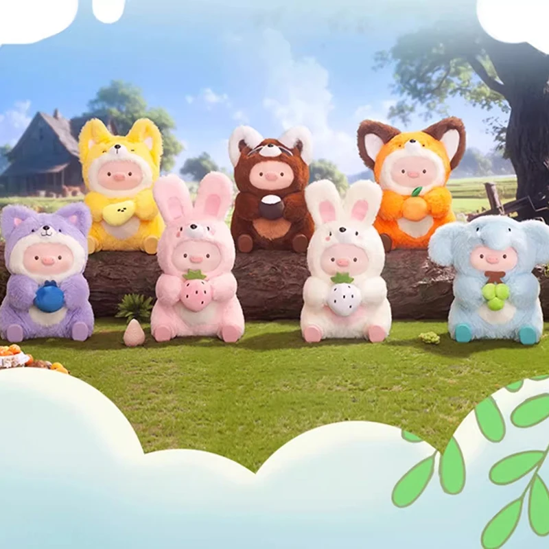 

Kawaii Lulu Pig Vinyl Doll Gee Gee Pig Vintage Teddy Toy Blind Box Anime Figure Pendant Ornament Mystery Box Kid Birthday Gift