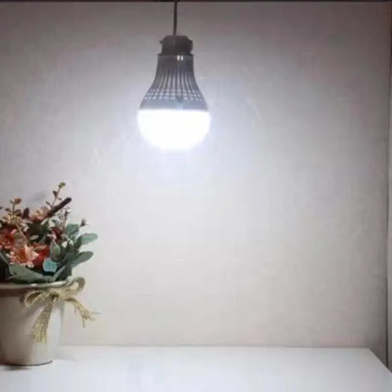 Portable LED Camp Light Hanging Tent Lamp High Power 5W USB Light Bulb Emergency Light With Easy Button Switches M4YD