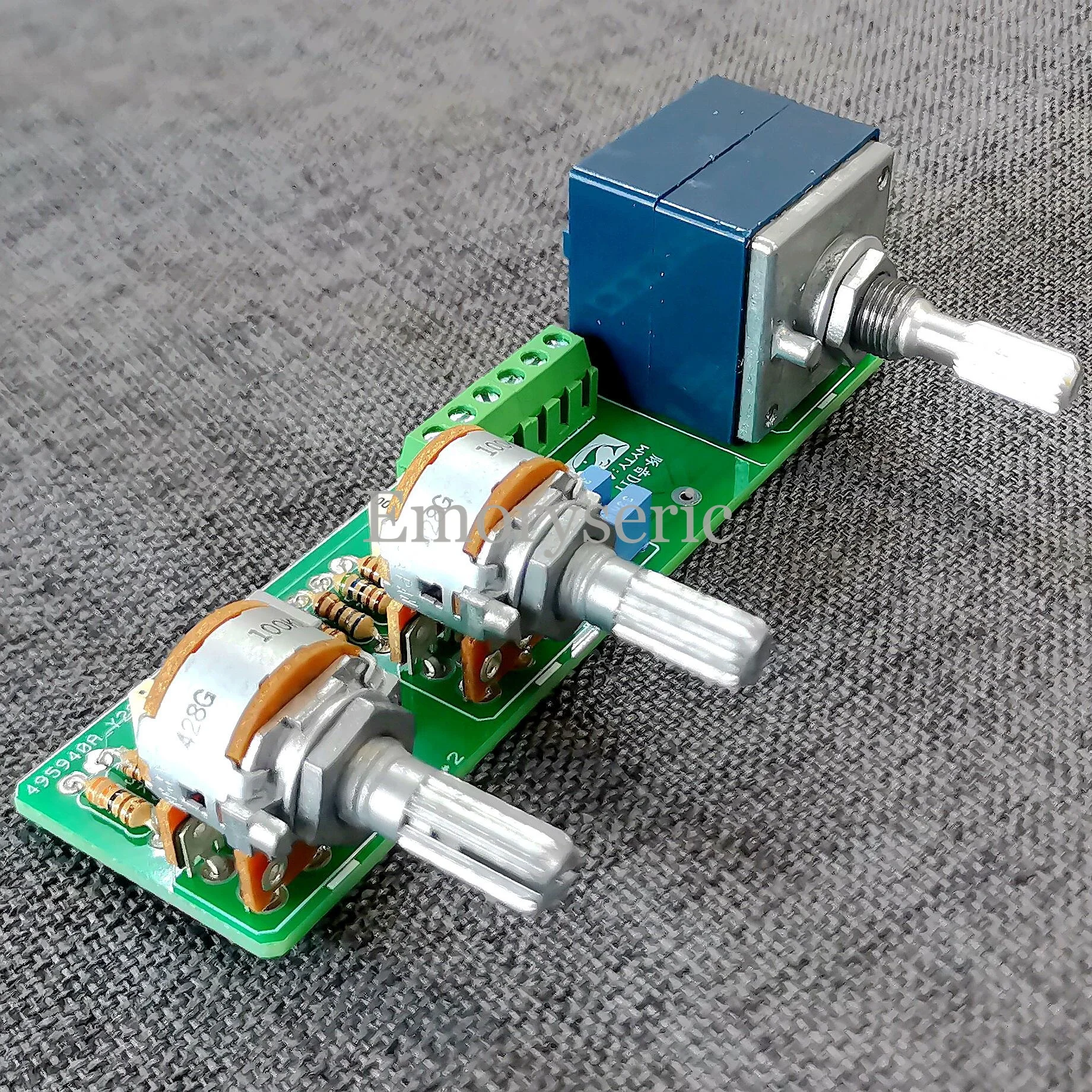 

Hi-Fi Passive RC (Resistor-Capacitor) Tone Board with Treble/Bass Adjustment & Bypass Mode