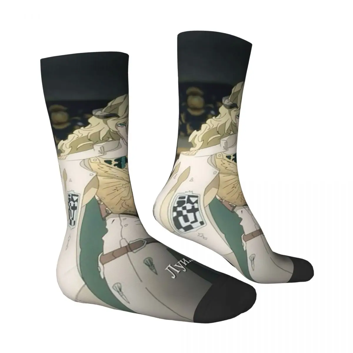 جميع المواسم Metaphor Refantazio لويس أتلوس الجوارب Harajuku طاقم الجوارب سوبر جوارب لينة للرجال النساء هدايا عيد الميلاد #4