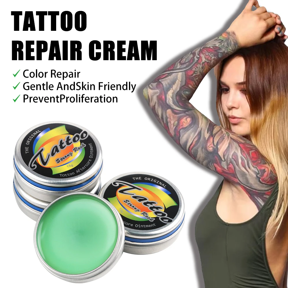 1/6/10/24pcs Tattoo Aftercare Cream Natural Care Tattoo Healing Cream Tattoo Skin Repair Recovery Ointment Tattoo Accessories