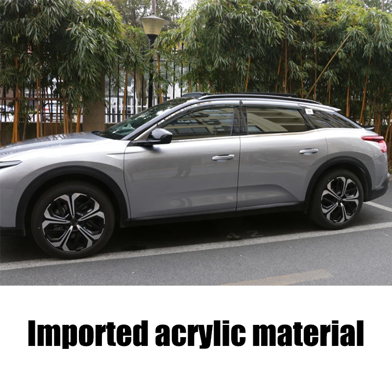 For Citroen C5X 2021 2022 2023 Special accessories for modifying acrylic material rain deflectors