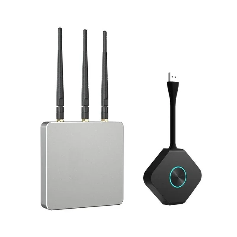 4K wireless screen projector HDMI computer mobile phone conference does not card large screen simultaneous interpretat