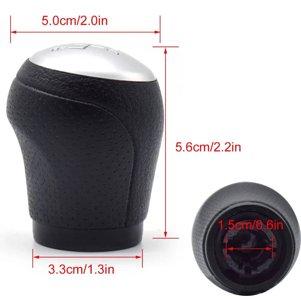 Gear Shift Knob 6 Speed For Nissan Juke F15 2010 - 2019 Stick Shifter Lever Pen Handle Adapter Inner Sleeve Repair Kit