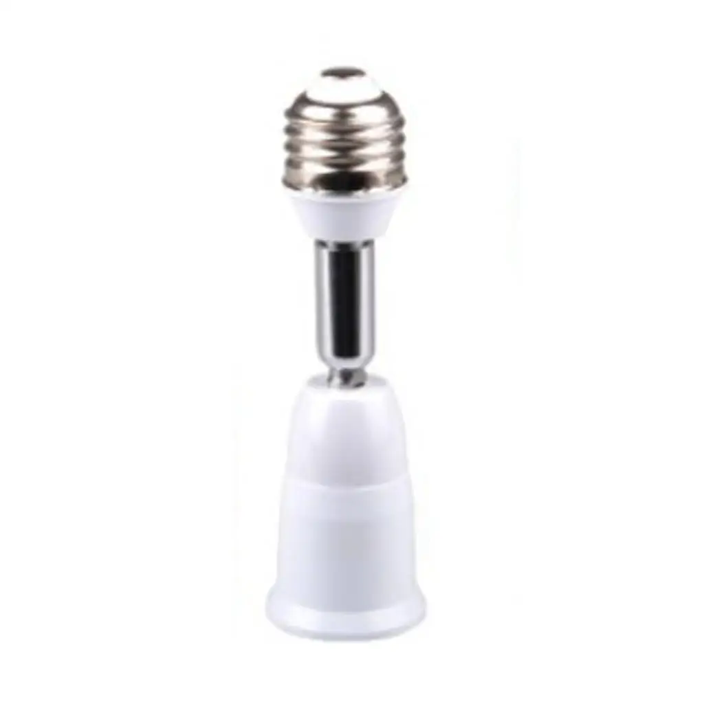

Light Bulb Socket Extender Adjustable E26 Converter Flame Retardant Lamp Holder for Battery Powered Lamp