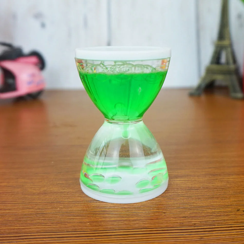 

1Pcs Colorful Oil Hourglass Liquid Motion Timer Pretty Waist Desk Decor Home Office Gift Children Friends Random Color