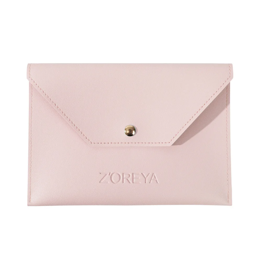 ZOREYA Beauty Tools Makeup Brush Storage Bag 6 color PU envelope Makeup tools dustproof hand bag