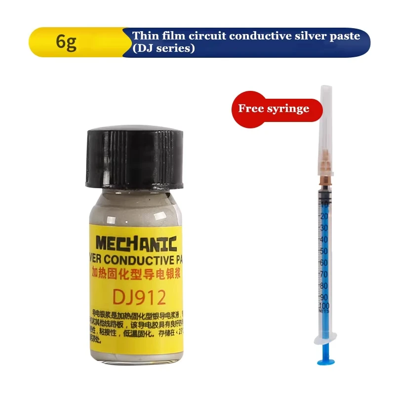 

MECHANIC Conductive Glue Silver Conductive Paint Pen for Phone Screen Keyboard Circuit Board Paste Wire Electrically