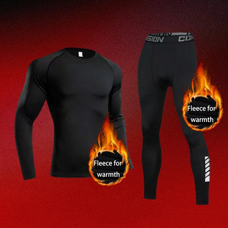 ملابس داخلية حرارية لخريف وشتاء 2025، ناعمة ودافئة، سريعة الجفاف وقابلة للتنفس، مناسبة للرياضة #6
