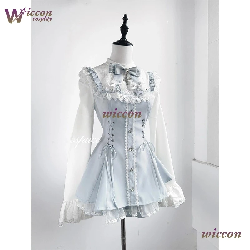 

PandaRICH Sweet Lolita Lace Up Ruffles Cardigan+ Sexy Slim Fit Strapless Vest Tops+ High Waist Ruched Skirts Autumn Three Piece