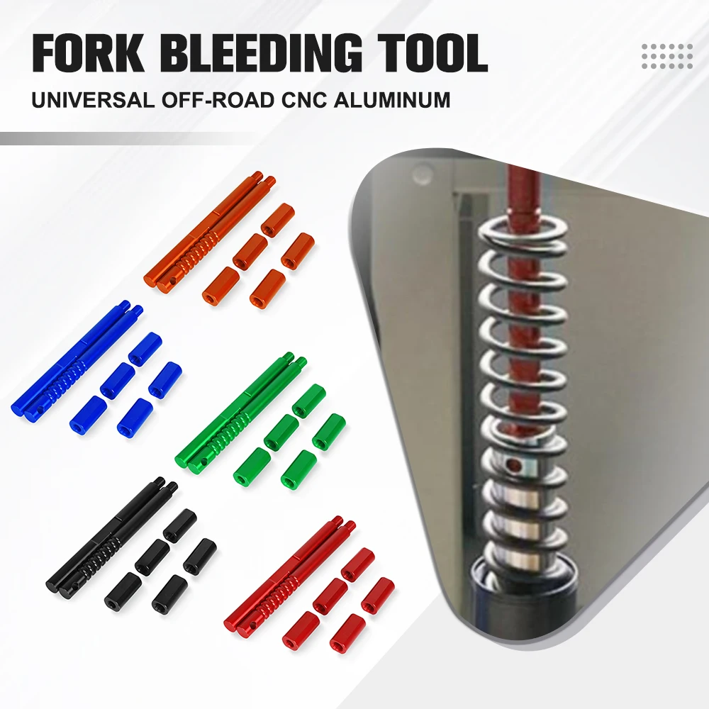 

10.3mm & 12.7mm / 13.3mm & 14.3mm Cartridge Rod Fork Damper Rod Holding Tool Fork Bleeding Tool Spring Compressor Repairing