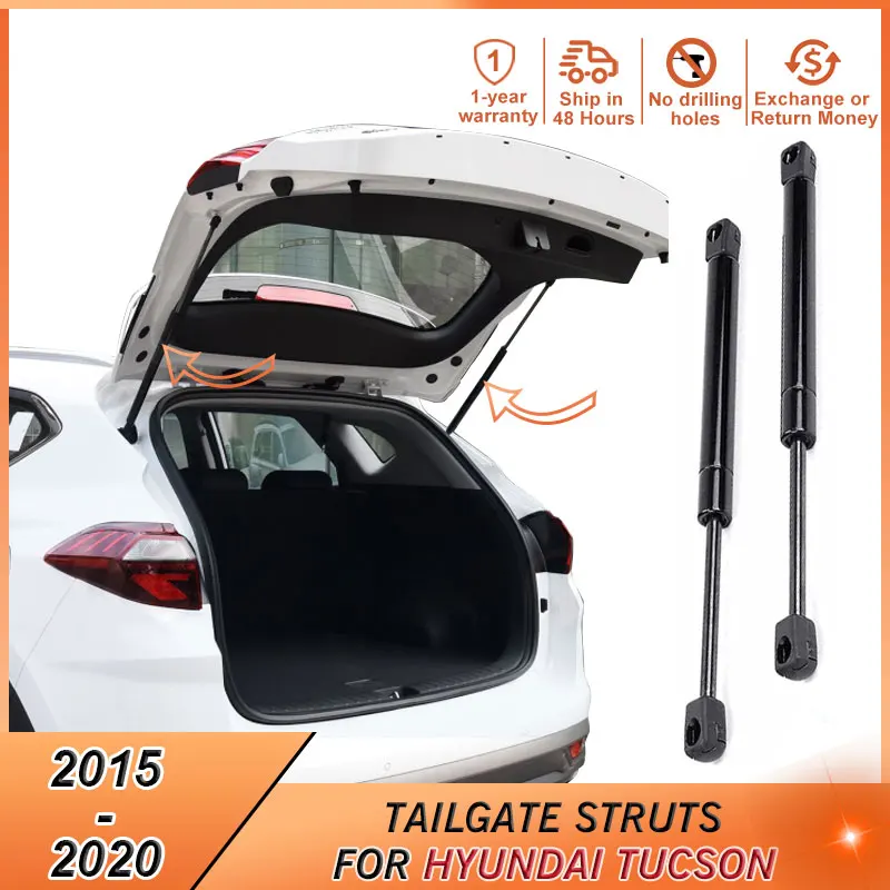 2015-2020 Tailgate Support Shock Absorber for Hyundai Tucson 2015 2016 2017 2018 2019 2020 Accessories Gas Damper Lift Strut Bar