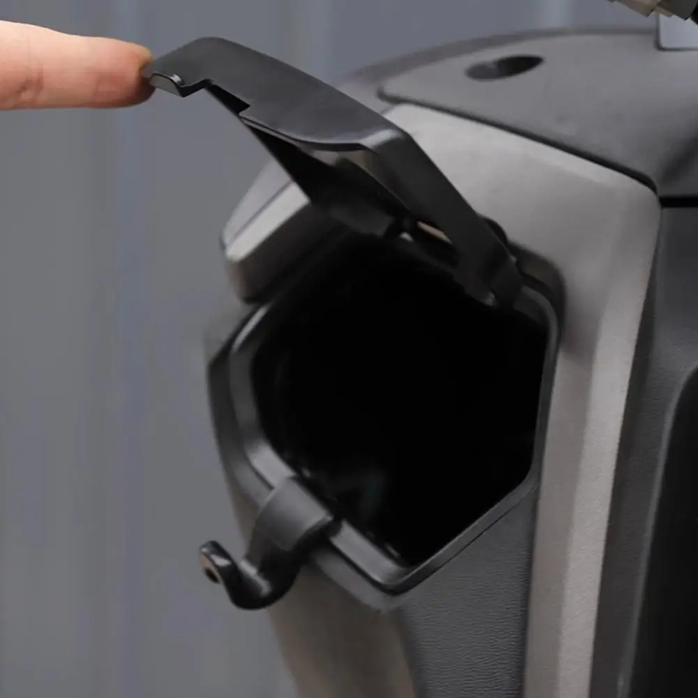 

Tool Box Decorative Cover For 2025 Yamaha NMAX155 Vehicles Rain Dust Waterproof Storage Cap Pocket ABS Side Pocket S9W3