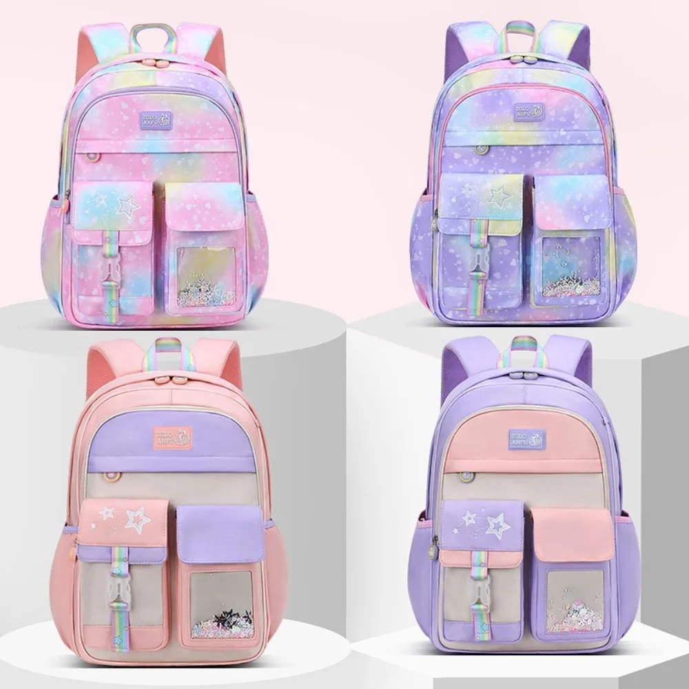 

Explosions Pupils Back To School Cute Schoolbag Backbone Cross-border Shoulder Water-splashing Children's Backpack