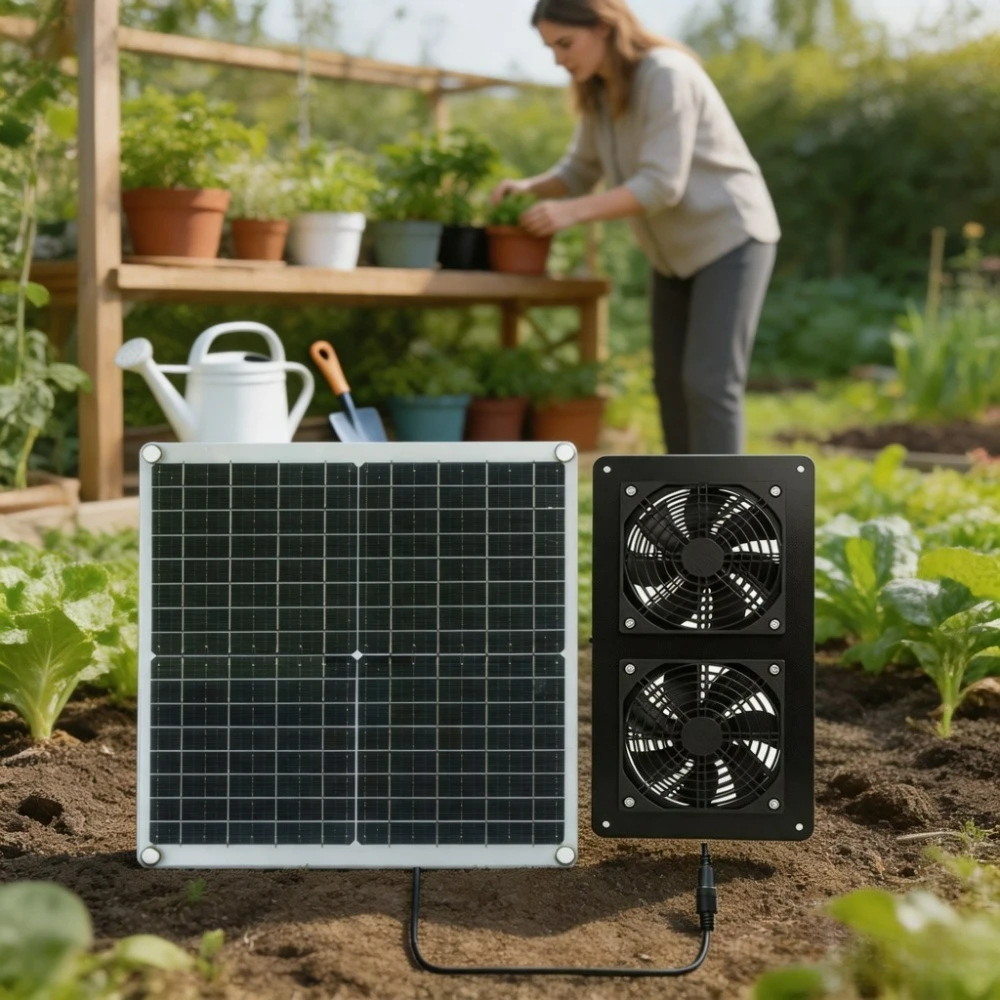 outdoor-rv-use-ip65-waterproof-double-exhaust-cooling-fan-with-20w-30w-monocrystalline-solar-panel-greenhouse-chicken-coop