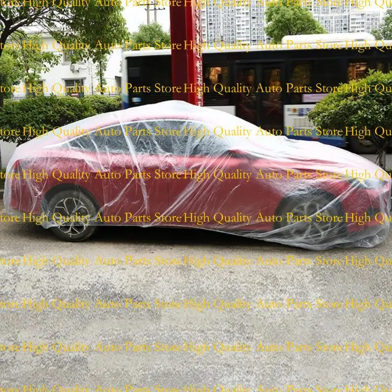 G7NA PE Plastics Clear Comple Car Protective Resields Auto Auto Cover Cover Cover Auctable