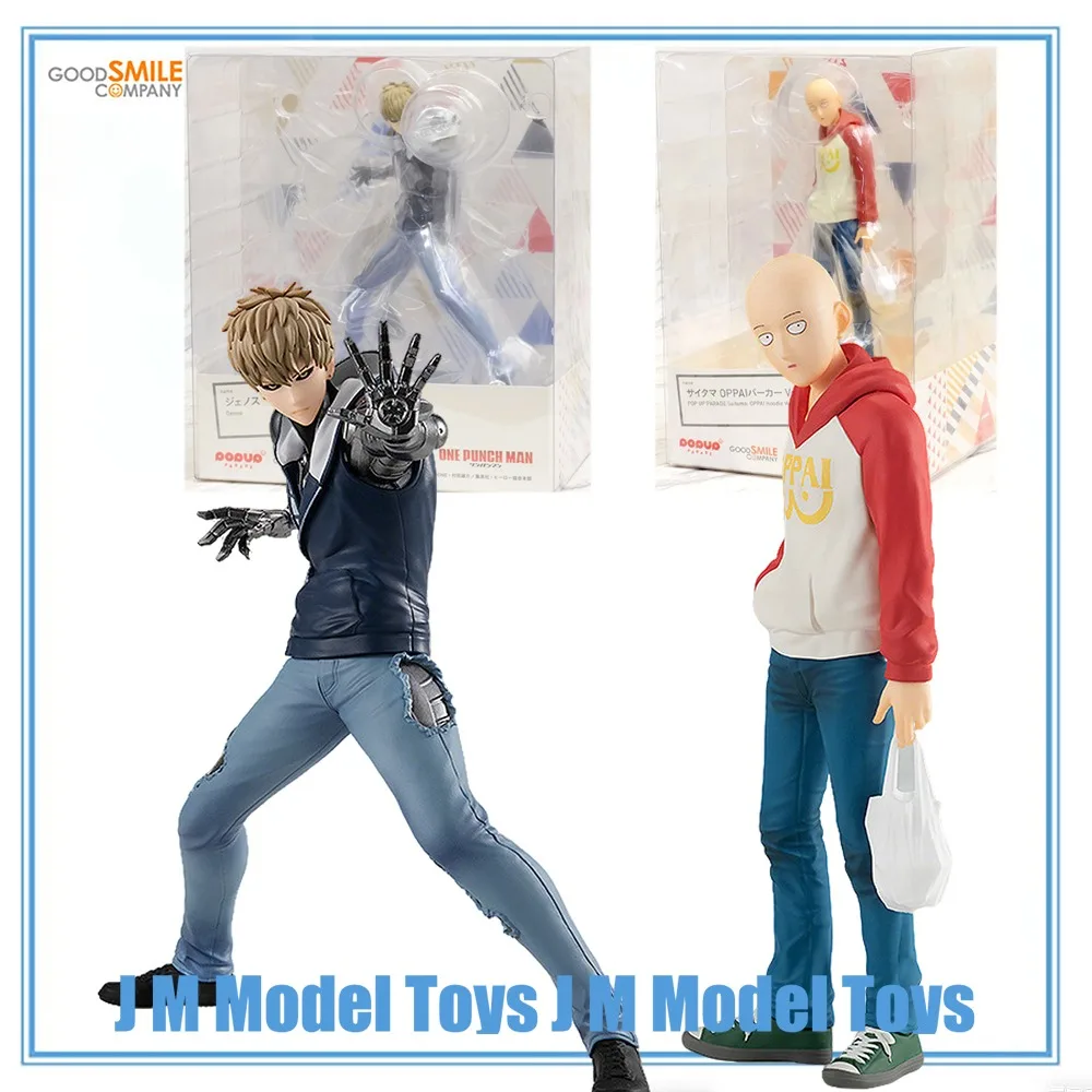 

【JM】100% Оригинальная коллекционная фигурка Good Smile Company Pop Up Parade One Punch Man: Сайтама и Генос (серия для декора)