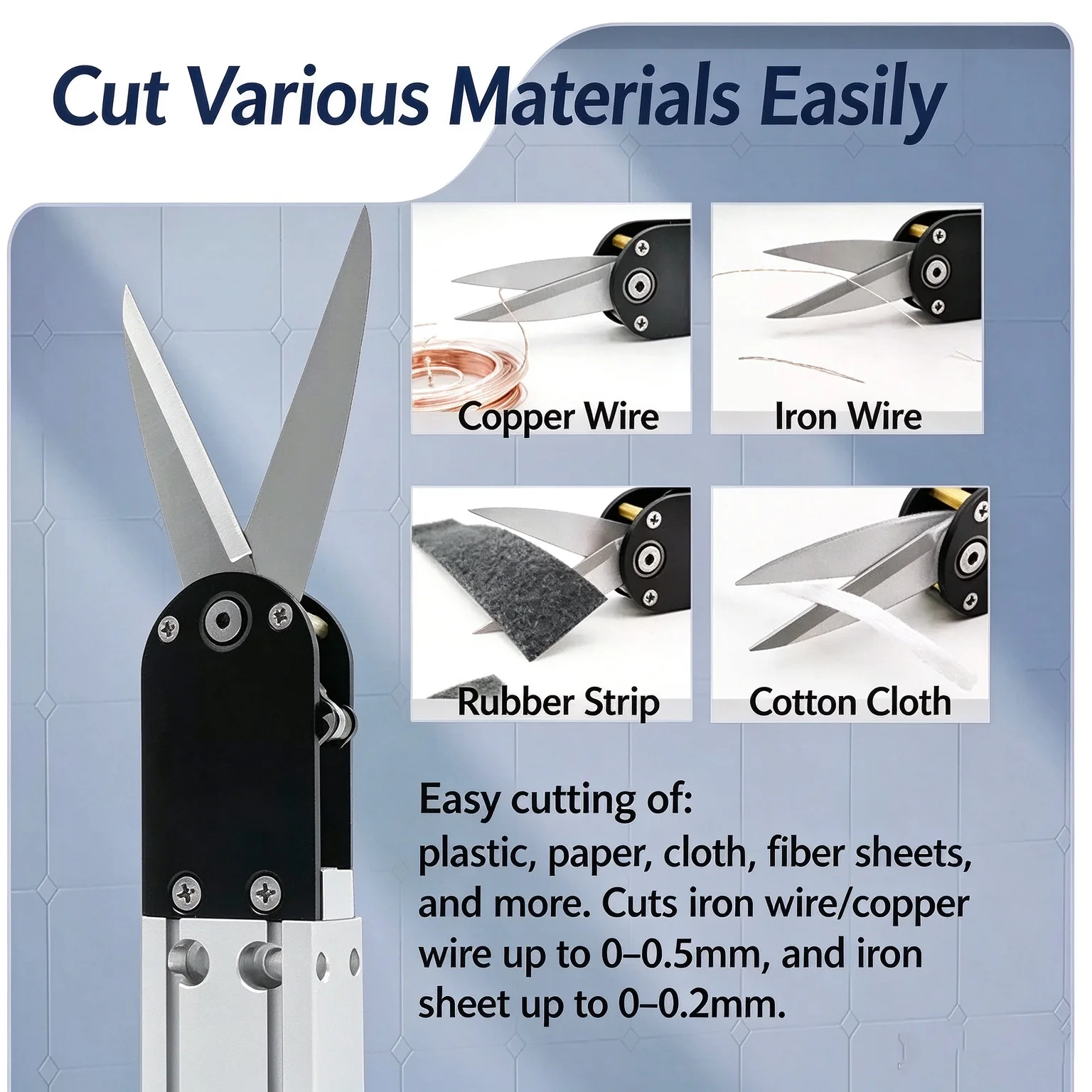 Pneumatic Scissors Air Blade Nipper HS-K56 HS-K40 HS-K25 HS-K18 HS-K12 - Cutting Tool for N95 Mask Machine