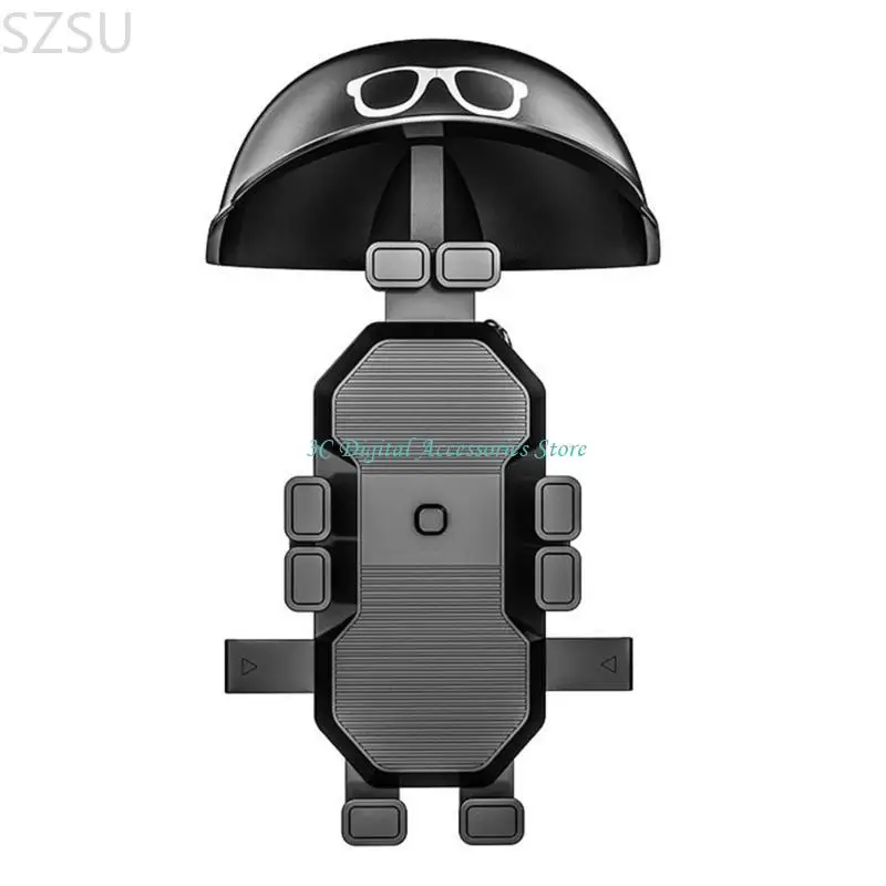 

SZSU HALPEBARS CHOLNE CHOLNE в использовании телефона с солнечной защитой ABS Stand