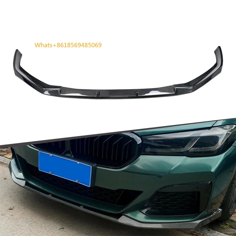 

New CC Style Carbon Fiber Front Lip BM G30 LCI 2021+ Factory