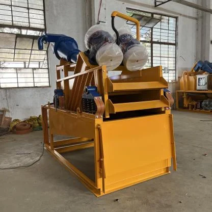 High Capacity Mud Reclaimer HDD Mud Cleaner Mud Water Separator for Large Bored Pile Foundation Project