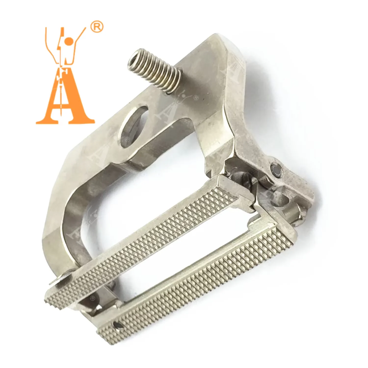 New Thin&Elastic Fabrics Presser Foot W/Spring Base,For Jack/Juki 1790/781 Computerized Button Hole Sewing Machine Series