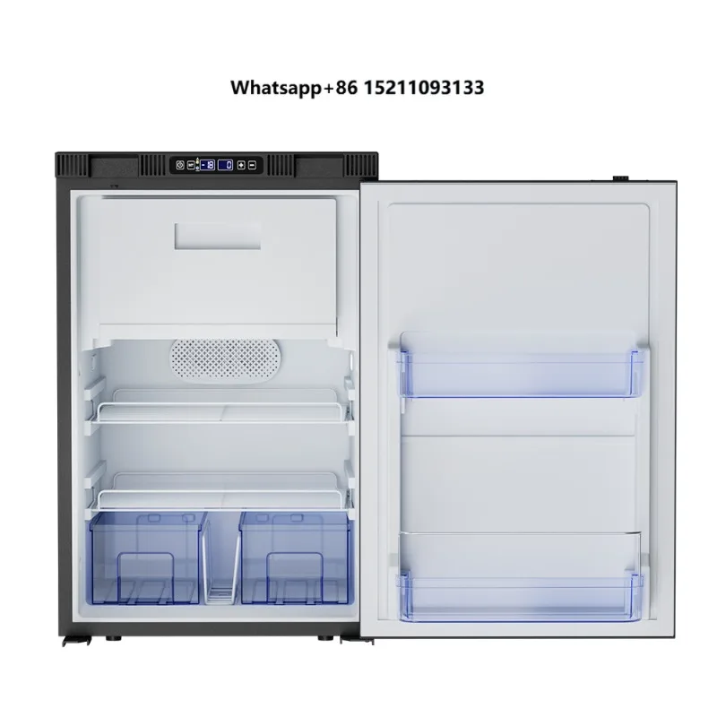 DC Operation 12V Fridge Freezer Compressor 114L Built-In Car Refrigerator for RV Campervan Motorhome