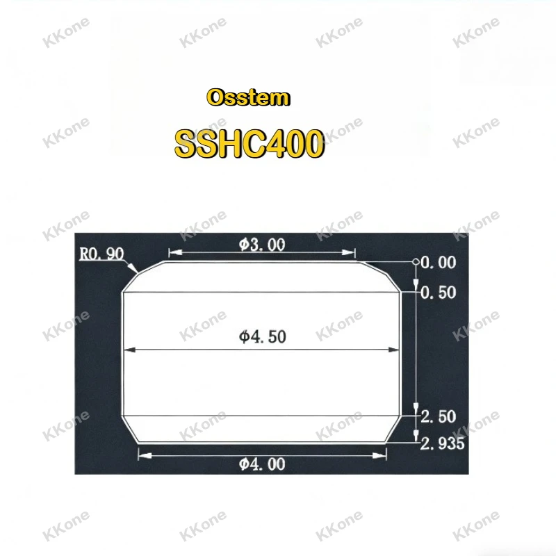 20 قطعة ملحقات الحفلات الثالثة أغطية حماية مركبة لزراعة الأسنان لأنظمة Osstem/Dentium/MIS/NOB/Megagen/ICX/B.B