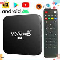 MXQ Pro Smart TV Box Android12 4K With IK316 2.4/5G Dual-WIFI 3D Video Media Player Home Theater TV For IPTV Set-top Box