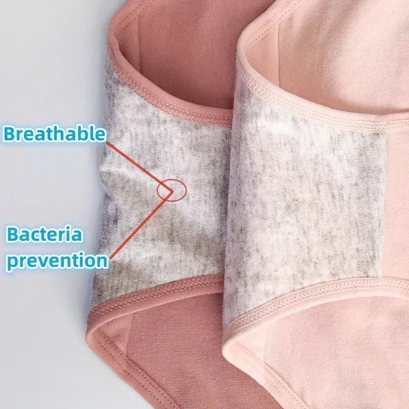 Sous-vêtements respirants étanches pour femmes, culottes menstruelles, grande taille, pack taille haute imperméable, lingerie sexy