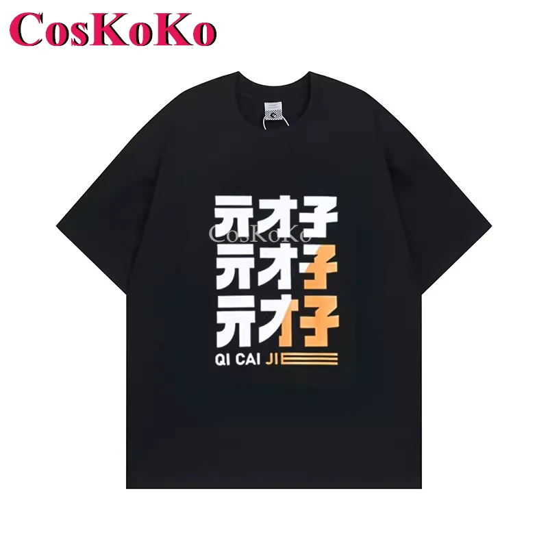 CosKoKo Belle Cosplay Game Zenless Zone Zero Kostium Gra Produkty powiązane T-Shirt Spódnica Codzienne noszenie Halloween Odgrywanie ról Odzież