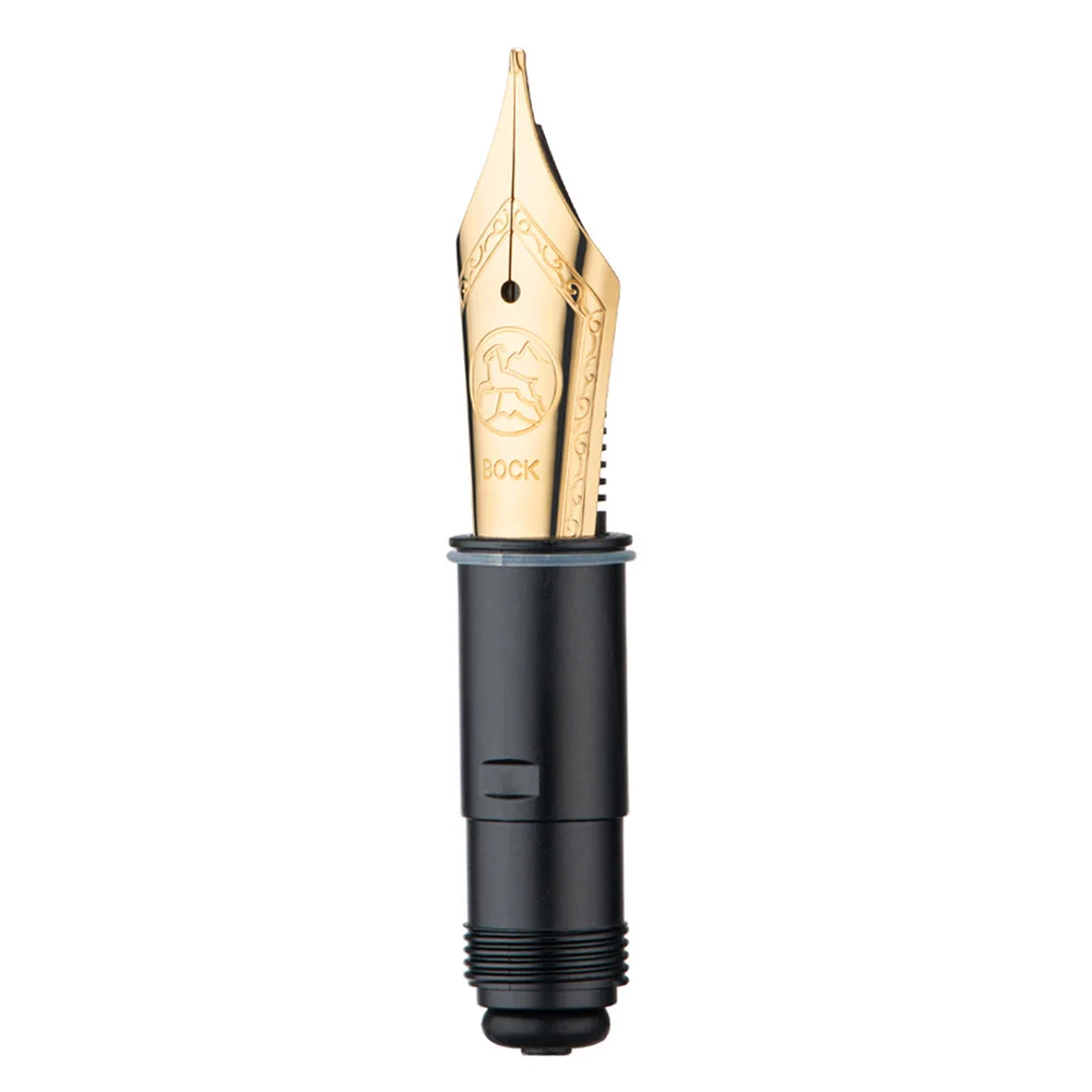 German Bock #6 Replacement Fountain Pen Nib EF/F/M/B, Original Imported Spare Nib with O Rings