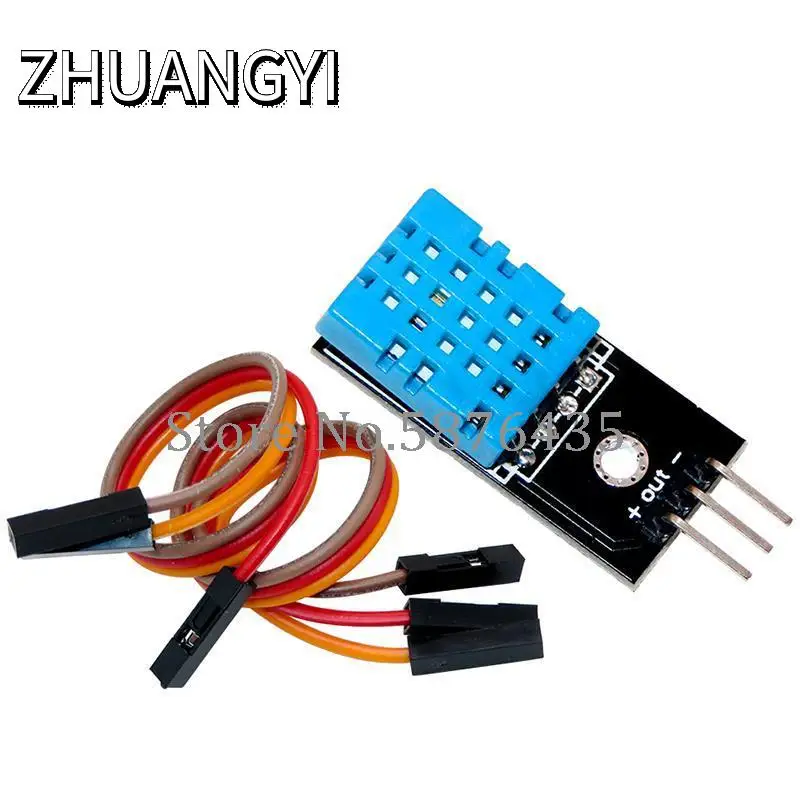 DHT11 Temperature And Relative Humidity Sensor Module For Arduino