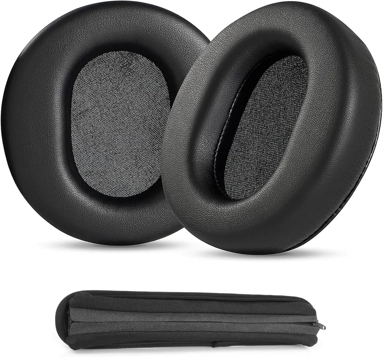 Ear Pads Replacement Headband Compatible with TaoTronics TT-BH046 Headset Upgrade Ear Pads Cushions with Softer Protein Leather