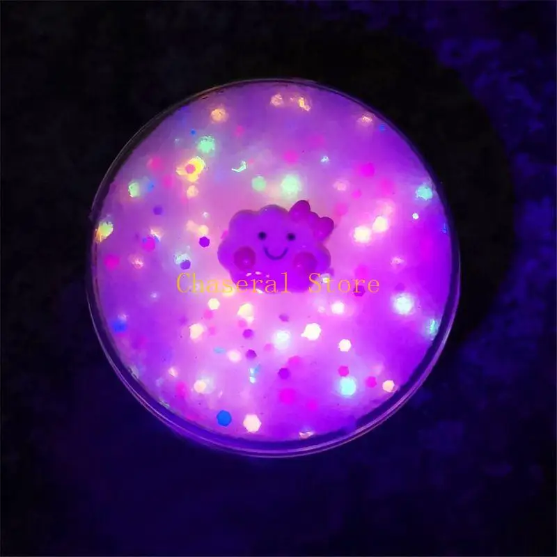 E7CE Mini Glow portable dans Dark Making Supplies Indoor for Play Bright Co