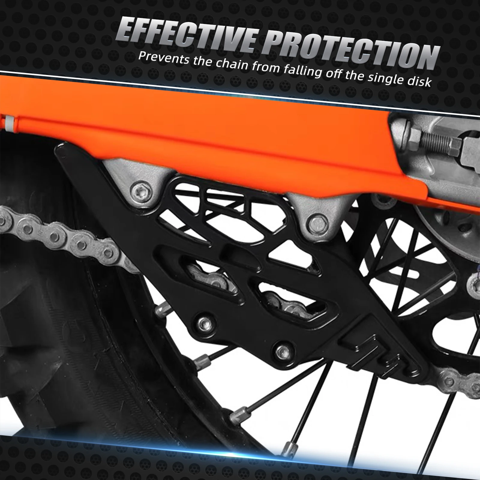 NICECNC Voor KTM EXC 300 2024 - Chain Guide Iscg recensie en prijs
