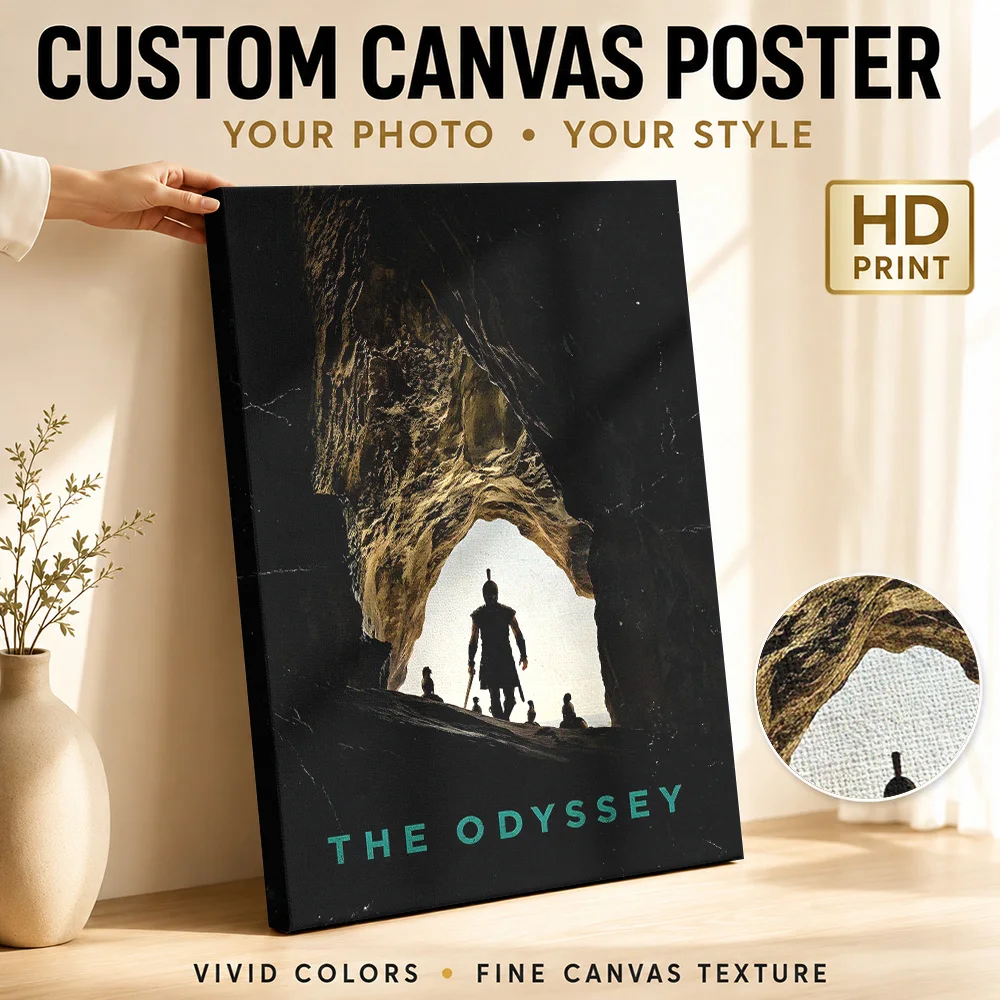 The Odyssey Canvas Painting Poster Custom Photo Spiritual Mythology Wall Art for Bedroom Decor Ready to Hang Housewarming Gift