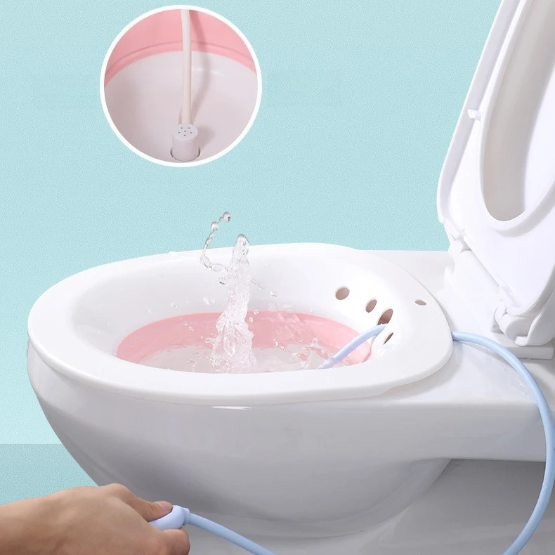 

Женский туалет-биде, послеродовая ванна, сиденье для унитаза, самоочищающийся ирригатор для бедер, ванна для замачивания промежности, лечение геморроя