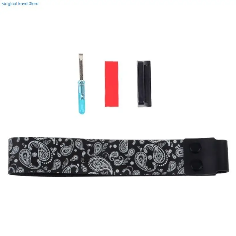 N2UB Durability Keyboard Strap  Fire68 Rope Design For Comfort Styles Keyboards With Aesthetics Topographic Pattern