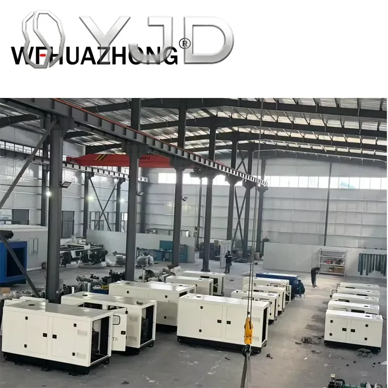 Low Fuel Consumption 16kw 20 Kva 20kw Generator Price Small Size Ricardo Diesel Super Silence Commercial Use ATS