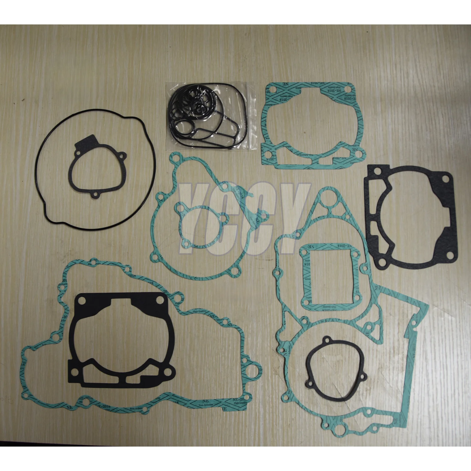 Impeccable Motorcycle Cylinder Head Crankcase Cover Oil Pan Gasket Kit For KTM 300 EXC KTM300 2008-2015 2012 2013 2014 BRANDNEW