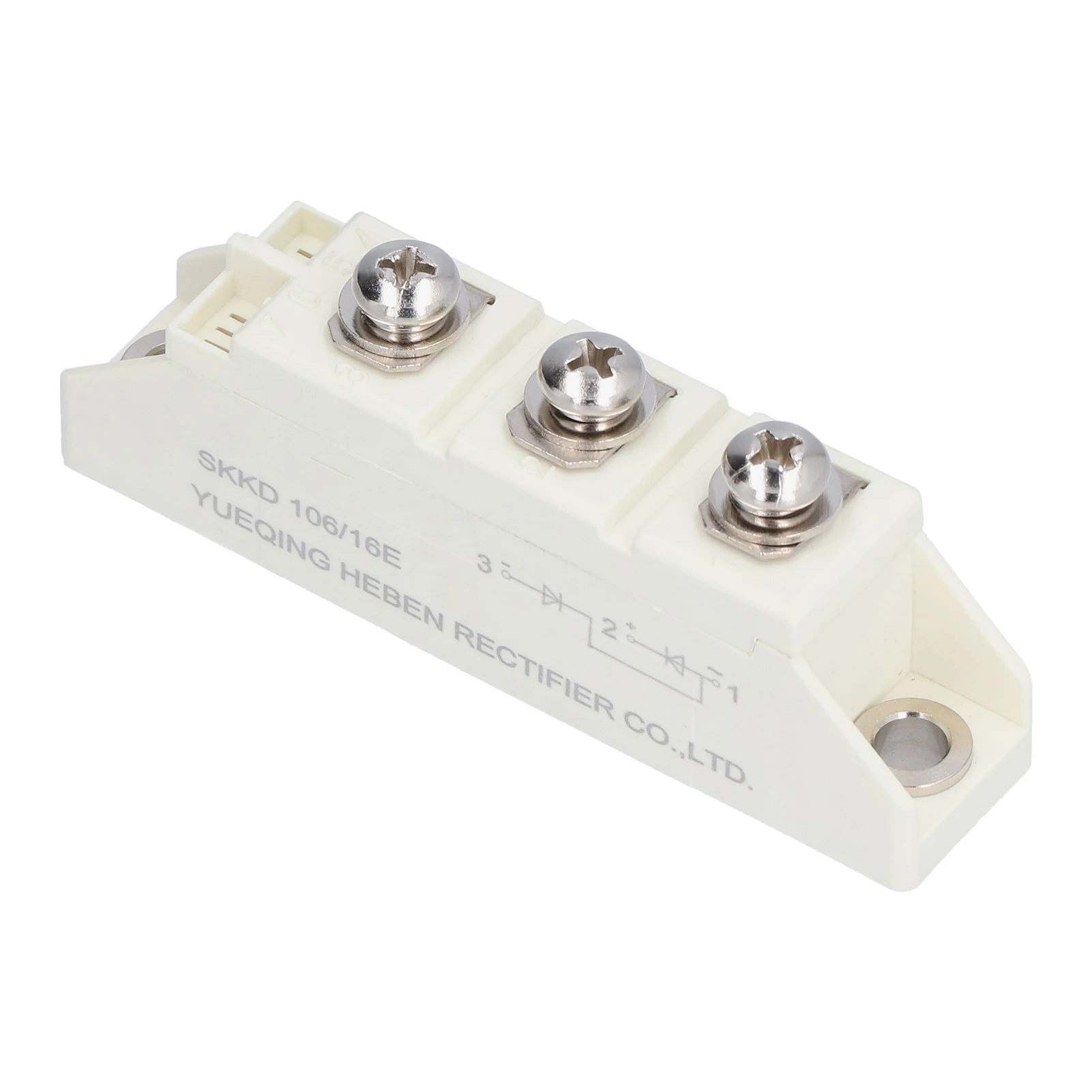 Bridge Rectifier 3 Terminals Rectification Power Module for Circuit Control 1600V SKKD 106/16E 106A Bridge Rectifier