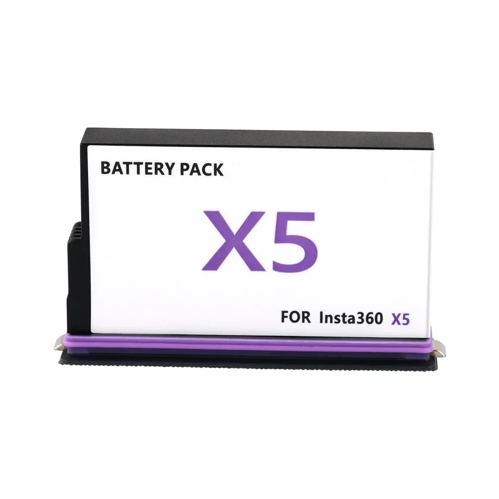 HOT 2500mAh Rechargeable Li-ion Battery for Insta 360 X5 Large Capacity Battery Pack for Insta 360 X 5 Sports Camera Accessories
