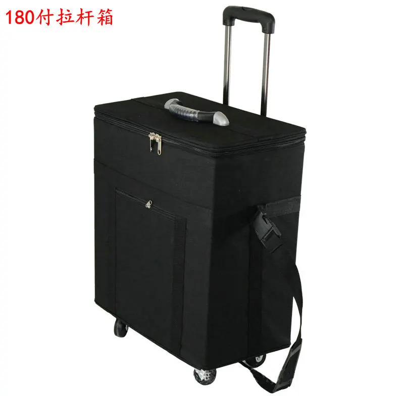 Oxford cloth glasses trolley case, optical storage box, display box, 180 pack, foldable, portable storage